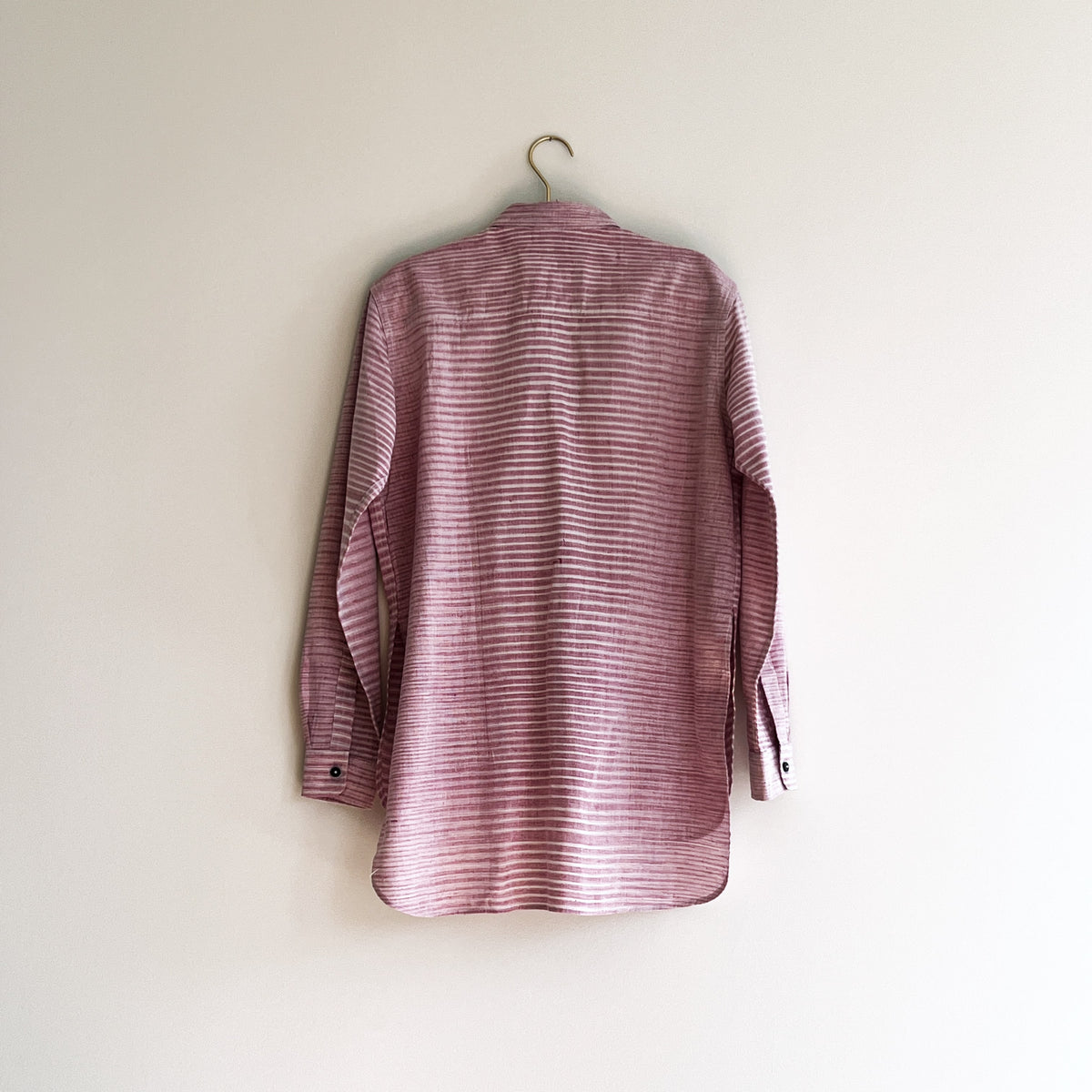 Long Shirt / Lotus Pink Handloom Organic Khadi Cotton – Not Same, Equal.